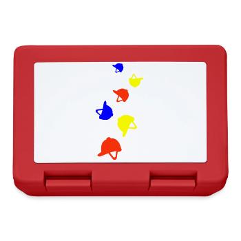 Reiterhut icon - Brotdose - Rot - Vorne