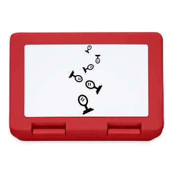 Spiegel Icon Silhouette - Brotdose - Rot - Vorne