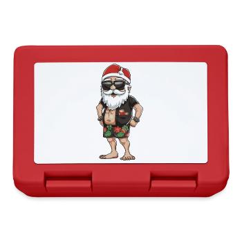 Père Noël Vacances Père Noël - Boîte à goûter - rouge - Devant
