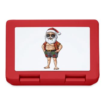 Père Noël Vacances Père Noël - Boîte à goûter - rouge - Devant