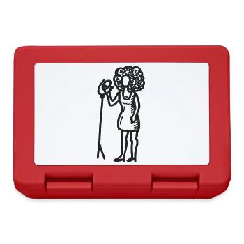 Singer-singer - Lunchbox - red - Front