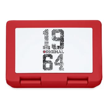 62ND BIRTHDAY VINTAGE ORIGINAL 1964 - Lunchbox - red - Front