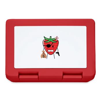 C’est un cadeau amusant de strobbery - Boîte à goûter - rouge - Devant