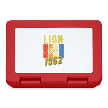 Léo 1962 Zodiac Cadeau d’anniversaire - Boîte à goûter - rouge - Devant