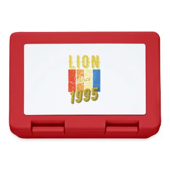 Léo 1995 Zodiac Cadeau d’anniversaire - Boîte à goûter - rouge - Devant