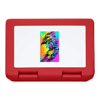 Eagle | Birds | Freedom | Animals - Lunchbox - red - Front