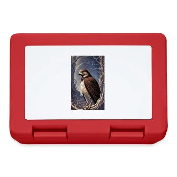Eagle | Birds | Freedom | Animals - Lunchbox - red - Front