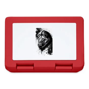 Leo | Animal | Predator | Roar | King | Africa - Lunchbox - red - Front