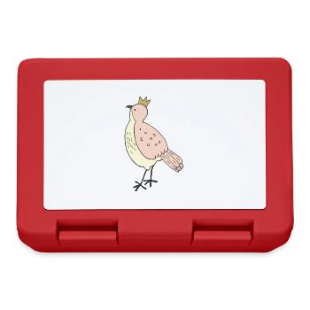Roi des oiseaux - Boîte à goûter - rouge - Devant