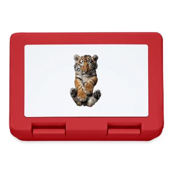 Tiger - Brotdose - Rot - Vorne