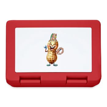 Peanut Wild West Child Kids Peanuts Nut - Lunchbox - red - Front
