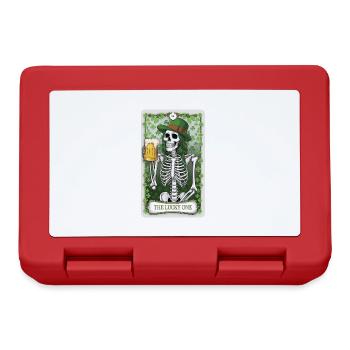 Tarotkarte - Brotdose - Rot - Vorne
