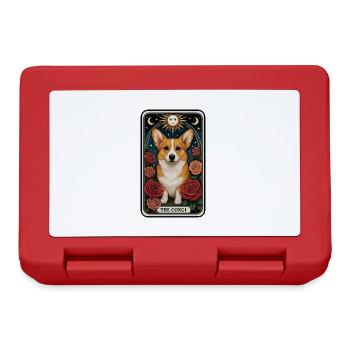 Corgi - Brotdose - Rot - Vorne