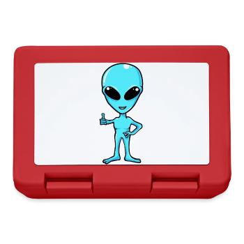 Alien - Lunchbox - red - Front