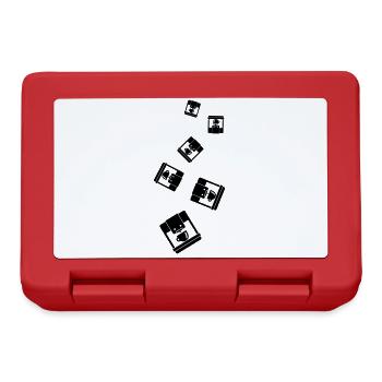 Coffee maker icon - Lunchbox - red - Front