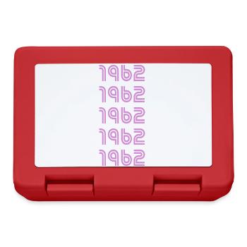 Style 1962 - Brotdose - Rot - Vorne