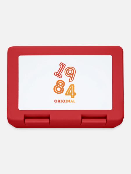 1984 Original - Lunchbox - red