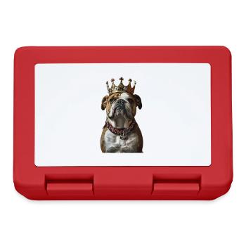 Bouledogue - Boîte à goûter - rouge - Devant