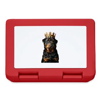 Rottweiler - Boîte à goûter - rouge - Devant