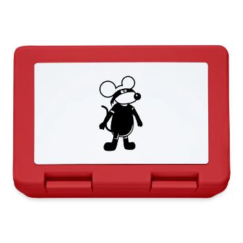 Souris Méchant Voleur Ninja Raid Voleur Cambrioleur - Boîte à goûter - rouge - Devant