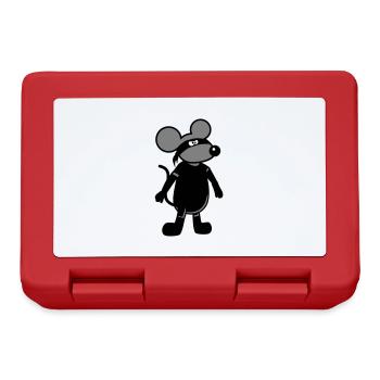 Souris Méchant Voleur Ninja Raid Voleur Cambrioleur - Boîte à goûter - rouge - Devant