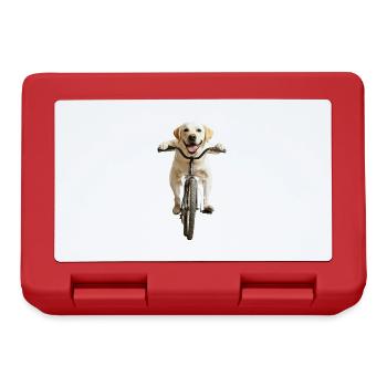 Labrador Retriever - Brotdose - Rot - Vorne