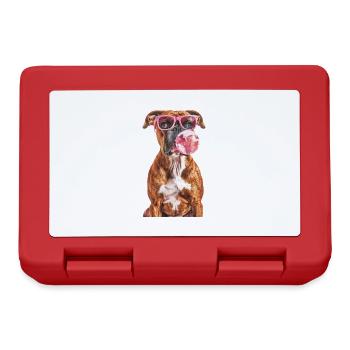 Boxer - Brotdose - Rot - Vorne