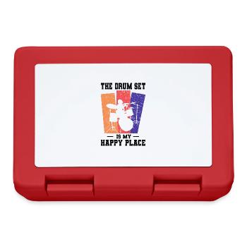 percussion - Lunchbox - red - Front