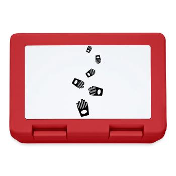 French fries fast food symbol - Lunchbox - red - Front