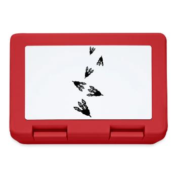 Spargel Gemüse icon - Brotdose - Rot - Vorne