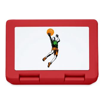 basketball basketball basketball - Lunchbox - red - Front