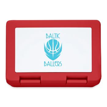 Baltic Ballers Basketball - Lunchbox - red - Front