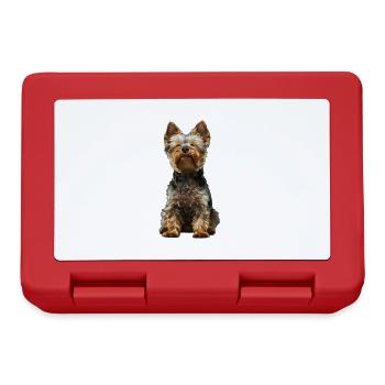 Yorkshire Terrier - Lunchbox - red - Front