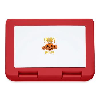 Spooky Bricklayer - Lunchbox - red - Front