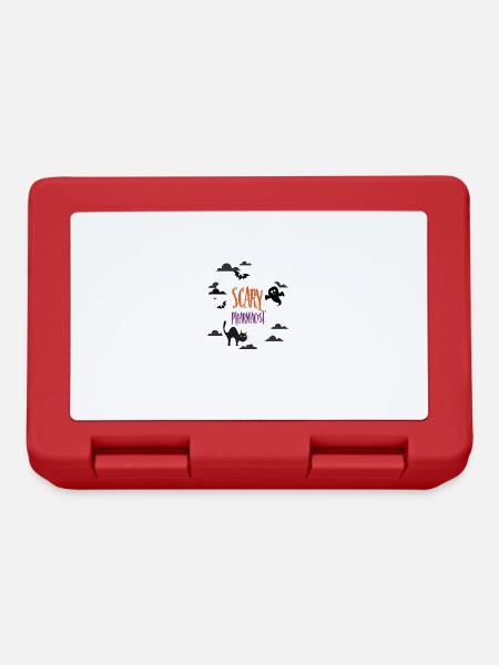Scary Pharmacist - Lunchbox - red