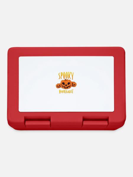 Spooky Mineralogist - Lunchbox - red