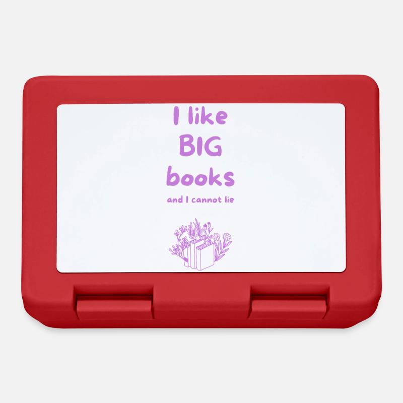 Bookworm Humor – I Like Big Books And I Cannot Lie - Brotdose - Rot