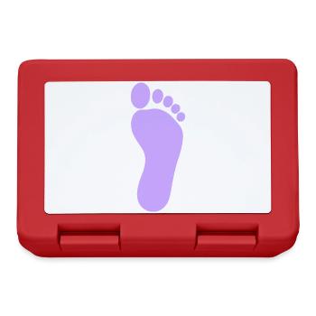 Pieds Pieds Soins Podiatres Podiatres - Boîte à goûter - rouge - Devant
