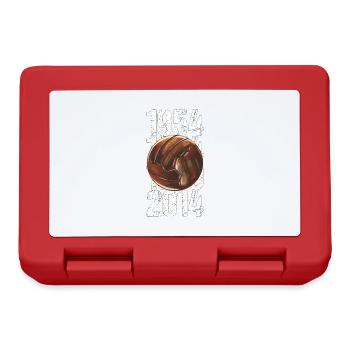 Football Germany Tradition Fan Gift - Lunchbox - red - Front