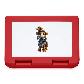 Cool Camel #lovely toons - Lunchbox - red - Front