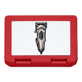 Tondeuse à cheveux Coiffeur - Boîte à goûter - rouge - Devant