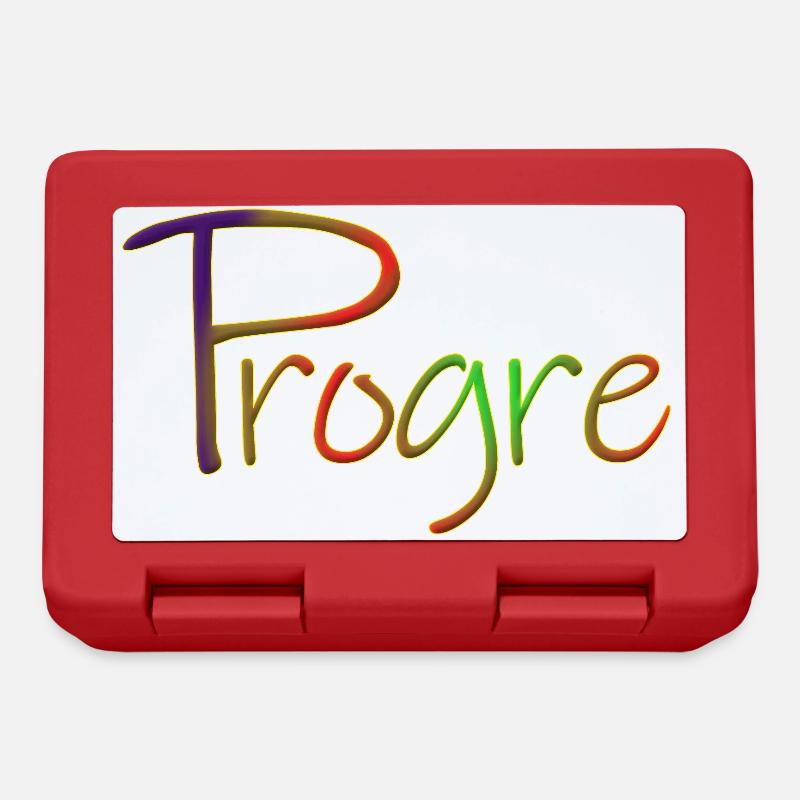Progressiv - Brotdose - Rot