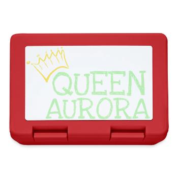 Geschenk für Aurora - Brotdose - Rot - Vorne