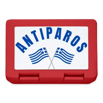 Antiparos Greek Flags - Lunchbox - red - Front
