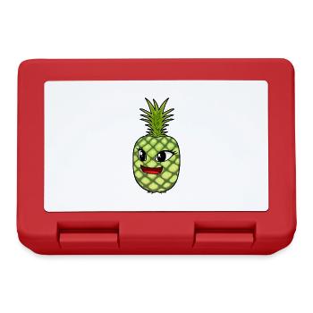 Fruit Foxes Fruit Summer Pineapple - Lunchbox - red - Front