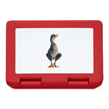 Ente - Brotdose - Rot - Vorne