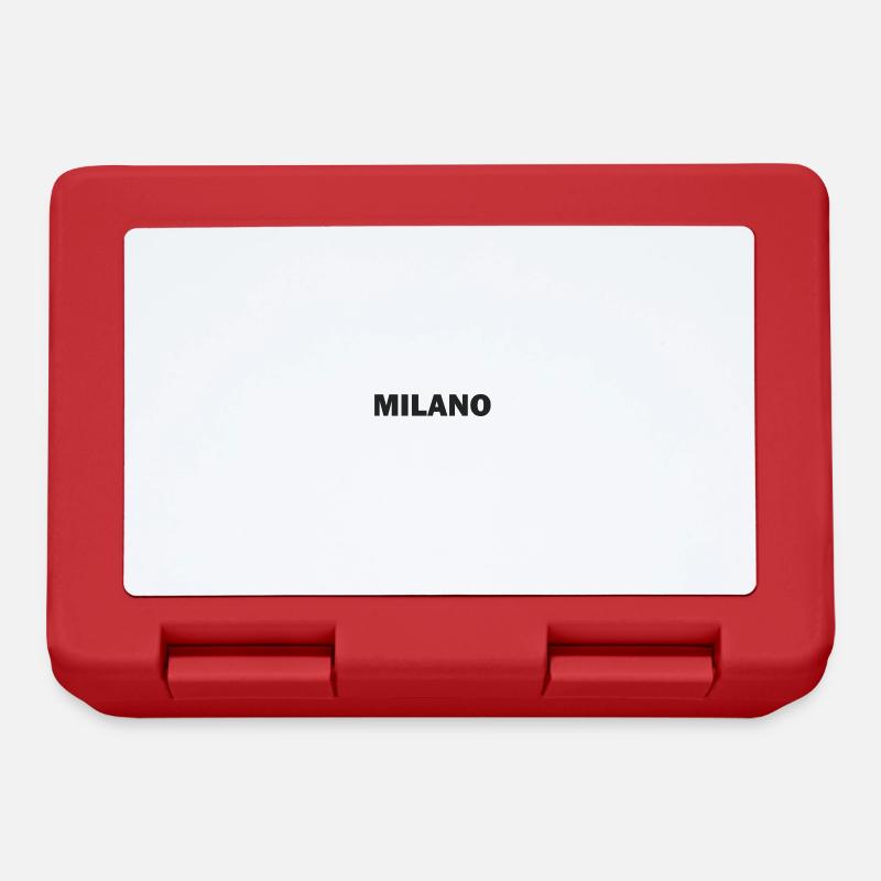 Milano - Minimalistic - Brotdose - Rot