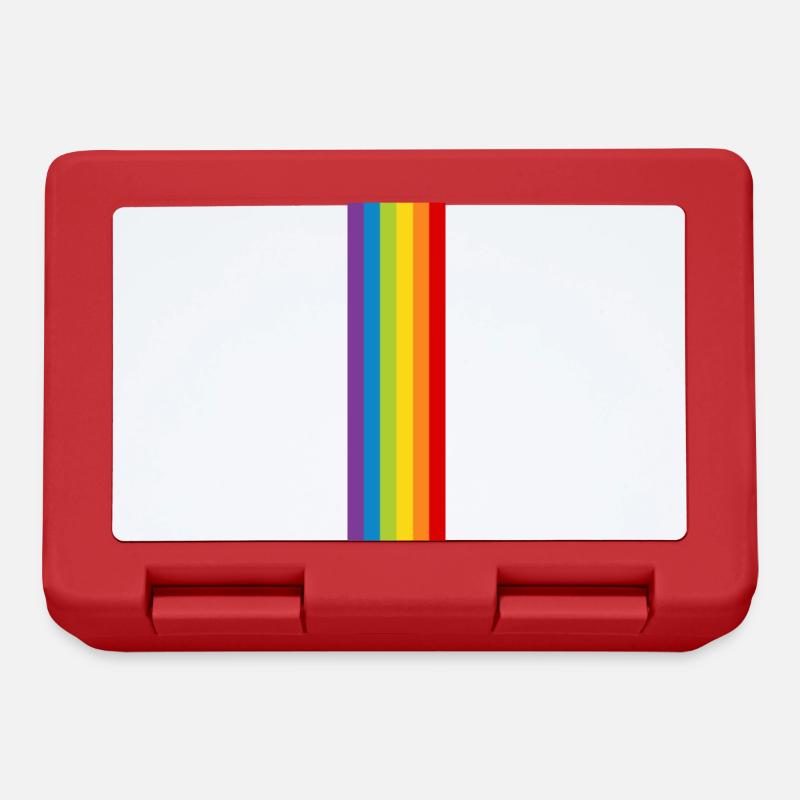 LGBT Pride Flag CSD Regenbogen Flagge Pride Month - Brotdose - Rot