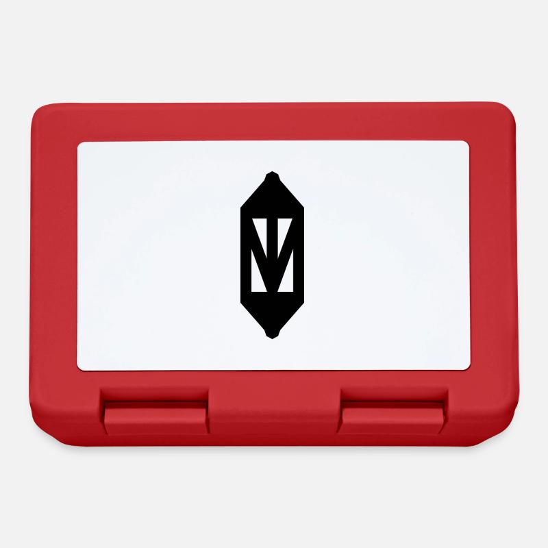 Logo du nom <> Tim - Boîte à goûter - rouge