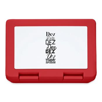 Head - Lunchbox - red - Front